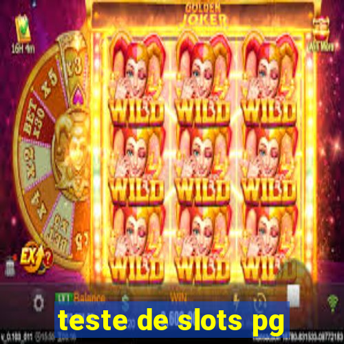 teste de slots pg